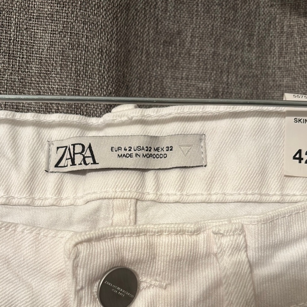 Zara Crisp White Denim Pants for men - Picture 3 of 6